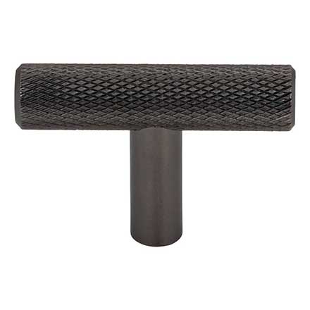 Top Knobs [TK3240AG] Steel Cabinet Knob - Prestwick Series - Ash Gray Finish - 2" L