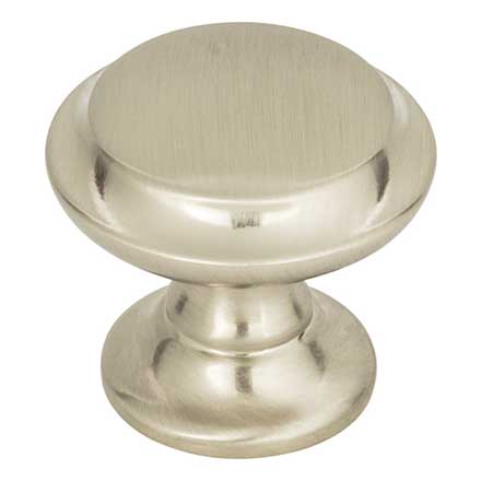 Top Knobs [TK1050BSN] Die Cast Zinc Cabinet Knob - Barrow Series - Brushed Satin Nickel Finish - 1 1/4&quot; Dia.