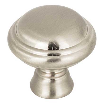 Top Knobs [TK1020BSN] Die Cast Zinc Cabinet Knob - Henderson Series - Brushed Satin Nickel Finish - 1 1/4" Dia.