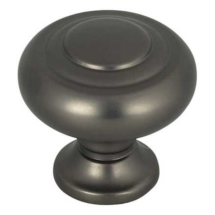 Top Knobs [TK1000AG] Die Cast Zinc Cabinet Knob - Kent Series - Ash Gray Finish - 1 1/4" Dia.