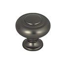 Top Knobs [TK1000AG] Die Cast Zinc Cabinet Knob - Kent Series - Ash Gray Finish - 1 1/4&quot; Dia.