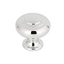 Top Knobs [TK1000PC] Die Cast Zinc Cabinet Knob - Kent Series - Polished Chrome Finish - 1 1/4&quot; Dia.