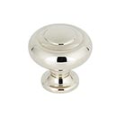 Top Knobs [TK1000PN] Die Cast Zinc Cabinet Knob - Kent Series - Polished Nickel Finish - 1 1/4&quot; Dia.