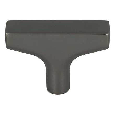 Top Knobs [TK1010AG] Die Cast Zinc Cabinet Knob - Riverside Series - Ash Gray Finish - 2&quot; L