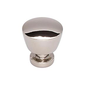 Top Knobs [TK960PN] Die Cast Zinc Cabinet Knob - Allendale Series - Polished Nickel Finish - 1 1/8" Dia.