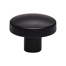 Top Knobs [TK910BLK] Die Cast Zinc Cabinet Knob - Hillmont Series - Flat Black Finish - 1 3/8" L