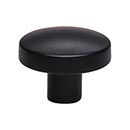 Top Knobs [TK910BLK] Die Cast Zinc Cabinet Knob - Hillmont Series - Flat Black Finish - 1 3/8" L