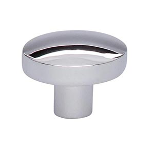 Top Knobs [TK910PC] Die Cast Zinc Cabinet Knob - Hillmont Series - Polished Chrome Finish - 1 3/8" L