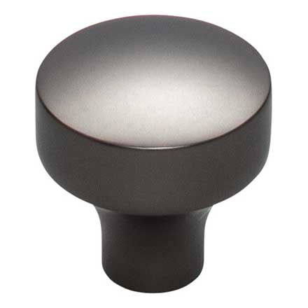 Top Knobs [TK900AG] Die Cast Zinc Cabinet Knob - Kinney Series - Ash Gray Finish - 1 1/8" Dia.