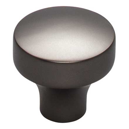Top Knobs [TK901AG] Die Cast Zinc Cabinet Knob - Kinney Series - Ash Gray Finish - 1 1/4" Dia.