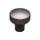 Top Knobs [TK901AG] Die Cast Zinc Cabinet Knob - Kinney Series - Ash Gray Finish - 1 1/4" Dia.