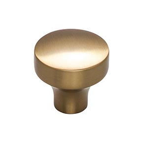 Top Knobs [TK901HB] Die Cast Zinc Cabinet Knob - Kinney Series - Honey Bronze Finish - 1 1/4" Dia.