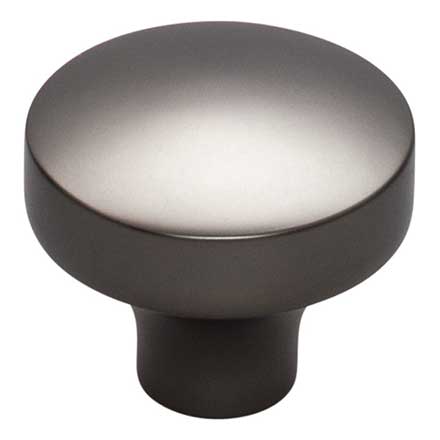 Top Knobs [TK902AG] Die Cast Zinc Cabinet Knob - Kinney Series - Ash Gray Finish - 1 1/2" Dia.
