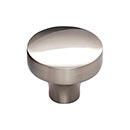 Top Knobs [TK902BSN] Die Cast Zinc Cabinet Knob - Kinney Series - Brushed Satin Nickel Finish - 1 1/2" Dia.