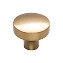 Top Knobs [TK902HB] Die Cast Zinc Cabinet Knob - Kinney Series - Honey Bronze Finish - 1 1/2" Dia.