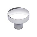 Top Knobs [TK902PC] Die Cast Zinc Cabinet Knob - Kinney Series - Polished Chrome Finish - 1 1/2" Dia.