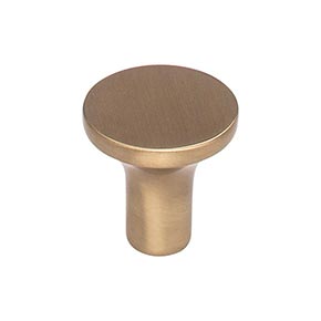 Top Knobs [TK911HB] Die Cast Zinc Cabinet Knob - Marion Series - Honey Bronze Finish - 1" Dia.