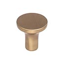Top Knobs [TK911HB] Die Cast Zinc Cabinet Knob - Marion Series - Honey Bronze Finish - 1" Dia.