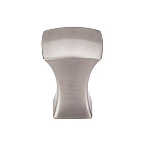 Top Knobs [TK550BSN] Die Cast Zinc Cabinet Knob - Glacier Series - Brushed Satin Nickel Finish - 3/4" Sq.