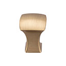 Top Knobs [TK550HB] Die Cast Zinc Cabinet Knob - Glacier Series - Honey Bronze Finish - 3/4&quot; Sq.