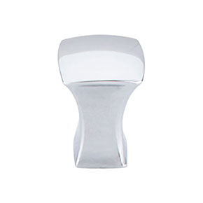 Top Knobs [TK550PC] Die Cast Zinc Cabinet Knob - Glacier Series - Polished Chrome Finish - 3/4" Sq.