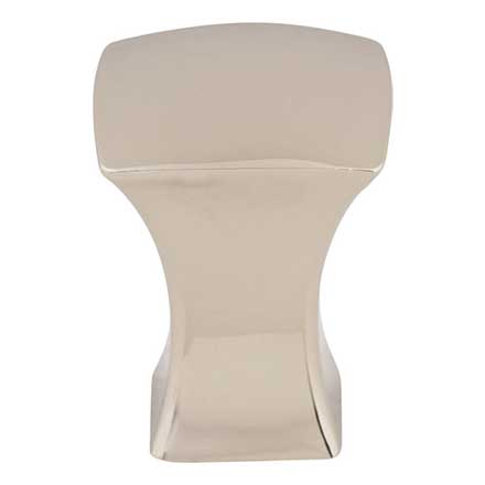 Top Knobs [TK550PN] Die Cast Zinc Cabinet Knob - Glacier Series - Polished Nickel Finish - 3/4" Sq.