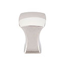 Top Knobs [TK550PN] Die Cast Zinc Cabinet Knob - Glacier Series - Polished Nickel Finish - 3/4" Sq.