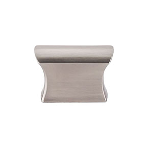 Top Knobs [TK551BSN] Die Cast Zinc Cabinet Knob - Glacier Series - Brushed Satin Nickel Finish - 1 1/2" L