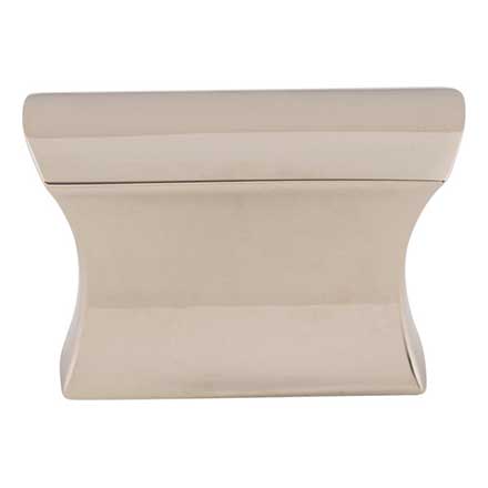 Top Knobs [TK551PN] Die Cast Zinc Cabinet Knob - Glacier Series - Polished Nickel Finish - 1 1/2" L