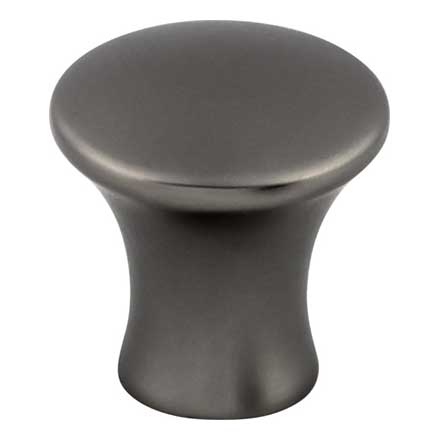 Top Knobs [TK590AG] Die Cast Zinc Cabinet Knob - Oculus Series - Ash Gray Finish - 7/8" Dia.