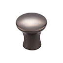 Top Knobs [TK590AG] Die Cast Zinc Cabinet Knob - Oculus Series - Ash Gray Finish - 7/8" Dia.