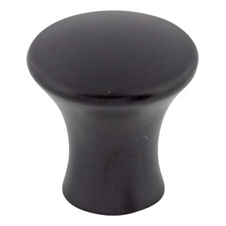Top Knobs [TK590BLK] Die Cast Zinc Cabinet Knob - Oculus Series - Flat Black Finish - 7/8" Dia.