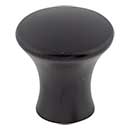 Top Knobs [TK590BLK] Die Cast Zinc Cabinet Knob - Oculus Series - Flat Black Finish - 7/8&quot; Dia.
