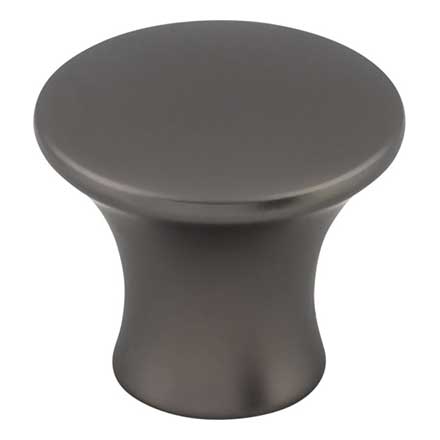 Top Knobs [TK591AG] Die Cast Zinc Cabinet Knob - Oculus Series - Ash Gray Finish - 1 1/8&quot; Dia.