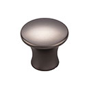 Top Knobs [TK591AG] Die Cast Zinc Cabinet Knob - Oculus Series - Ash Gray Finish - 1 1/8" Dia.