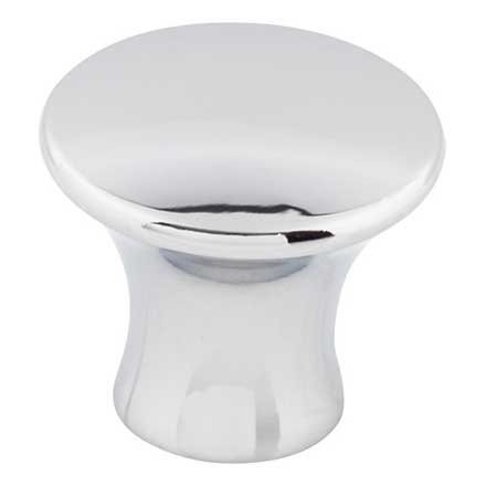 Top Knobs [TK591PC] Die Cast Zinc Cabinet Knob - Oculus Series - Polished Chrome Finish - 1 1/8&quot; Dia.