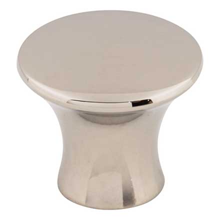 Top Knobs [TK591PN] Die Cast Zinc Cabinet Knob - Oculus Series - Polished Nickel Finish - 1 1/8&quot; Dia.