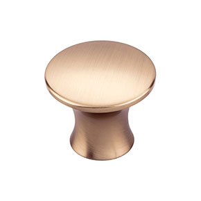 Top Knobs [TK592HB] Die Cast Zinc Cabinet Knob - Oculus Series - Honey Bronze Finish - 1 5/16" Dia.