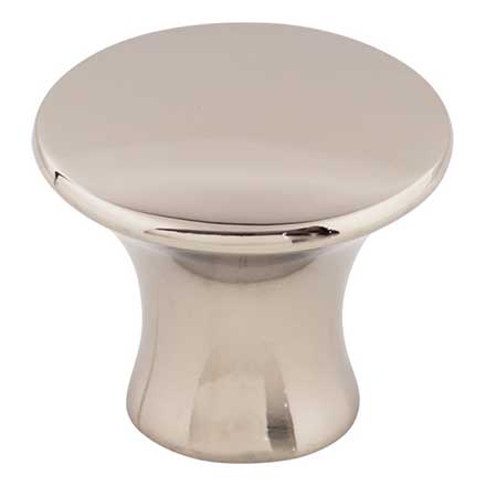 Top Knobs [TK592PN] Die Cast Zinc Cabinet Knob - Oculus Series - Polished Nickel Finish - 1 5/16" Dia.