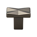 Top Knobs [TK560AG] Die Cast Zinc Cabinet Knob - Quilted Series - Ash Gray Finish - 1 1/4" L