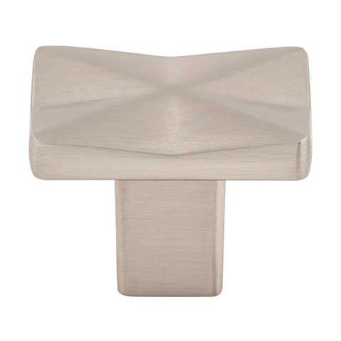 Top Knobs [TK560BSN] Die Cast Zinc Cabinet Knob - Quilted Series - Brushed Satin Nickel Finish - 1 1/4" L