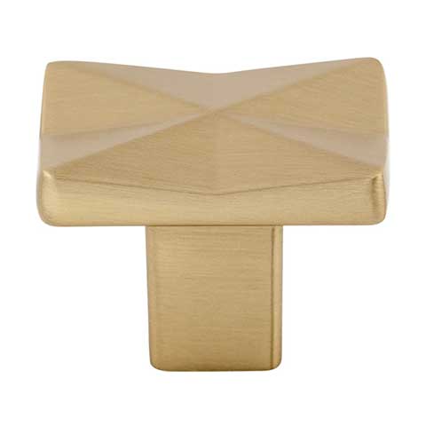 Top Knobs [TK560HB] Die Cast Zinc Cabinet Knob - Quilted Series - Honey Bronze Finish - 1 1/4" L