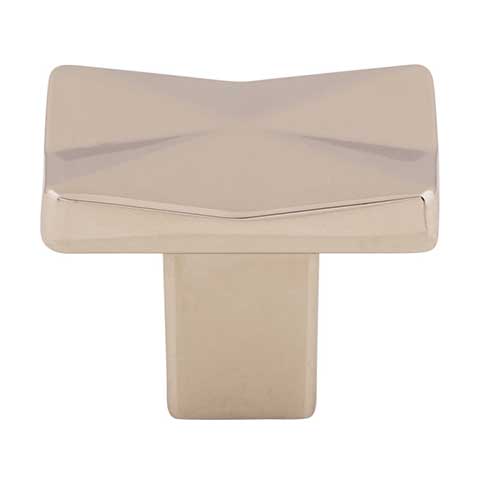 Top Knobs [TK560PN] Die Cast Zinc Cabinet Knob - Quilted Series - Polished Nickel Finish - 1 1/4" L