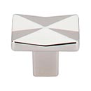 Top Knobs [TK560PN] Die Cast Zinc Cabinet Knob - Quilted Series - Polished Nickel Finish - 1 1/4&quot; L