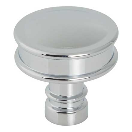 Top Knobs [TK3140PC] Die Cast Zinc Cabinet Knob - Cranford Series - Polished Chrome Finish - 1 1/4&quot; Dia.