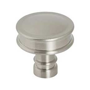 Top Knobs [TK3140BSN] Die Cast Zinc Cabinet Knob - Cranford Series - Brushed Satin Nickel Finish - 1 1/4" Dia.