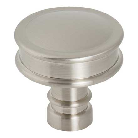 Top Knobs [TK3140BSN] Die Cast Zinc Cabinet Knob - Cranford Series - Brushed Satin Nickel Finish - 1 1/4&quot; Dia.