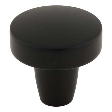 Top Knobs [TK3130BLK] Die Cast Zinc Cabinet Knob - Florham Series - Flat Black Finish - 1 1/4&quot; Dia.