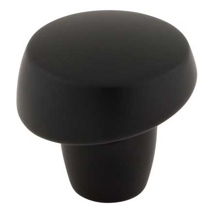 Top Knobs [TK3131BLK] Die Cast Zinc Cabinet Knob - Florham Series - Flat Black Finish - 1 1/4" Dia.