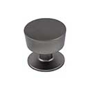 Top Knobs [M1569] Die Cast Zinc Cabinet Knob - Essex Series - Ash Gray Finish - 1 3/16" Dia.